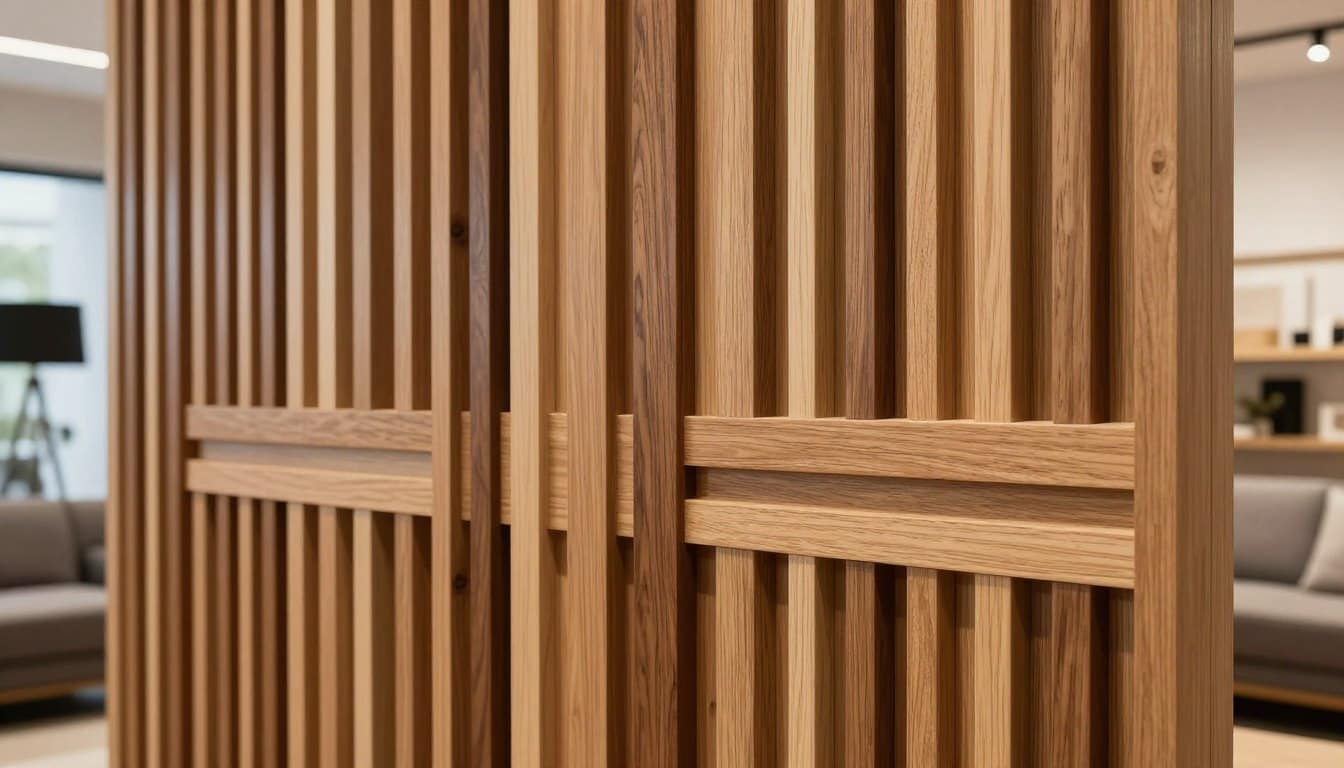 slat panel walls