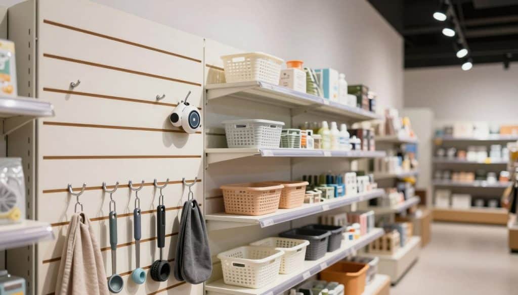 slatwall and accessories